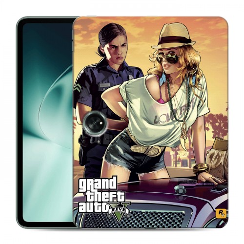 Дизайнерский силиконовый чехол для OnePlus Pad GTA