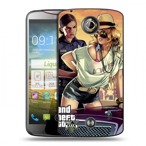 Дизайнерский пластиковый чехол для Acer Liquid S2 GTA