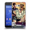 Дизайнерский пластиковый чехол для Sony Xperia E4g GTA