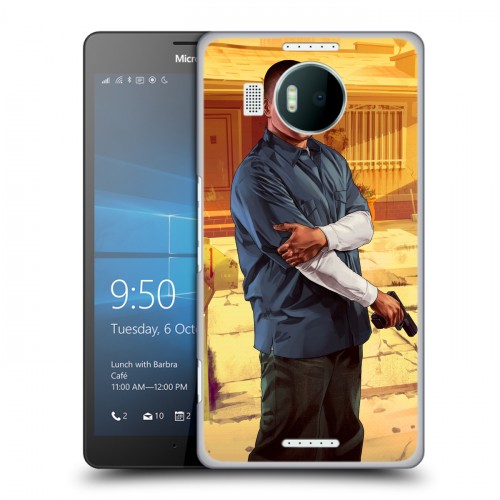 Дизайнерский пластиковый чехол для Microsoft Lumia 950 XL GTA