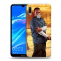 Дизайнерский пластиковый чехол для Huawei Y6 (2019) GTA