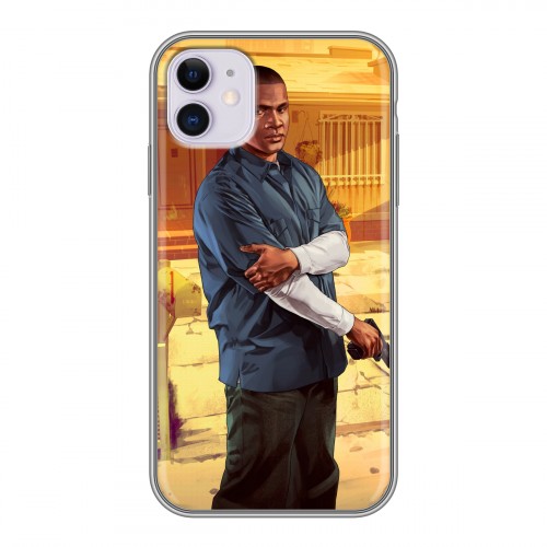 Дизайнерский пластиковый чехол для Iphone 11 GTA