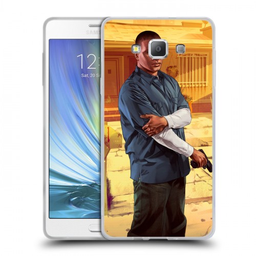 Дизайнерский пластиковый чехол для Samsung Galaxy A7 GTA