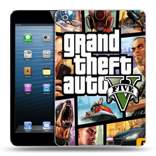 Дизайнерский силиконовый чехол для Ipad Mini GTA