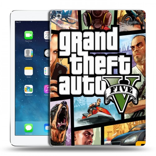 Дизайнерский силиконовый чехол для Ipad Air GTA