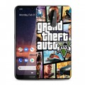 Дизайнерский силиконовый чехол для Nokia 3.2 GTA