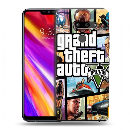 Дизайнерский пластиковый чехол для LG G8 ThinQ GTA