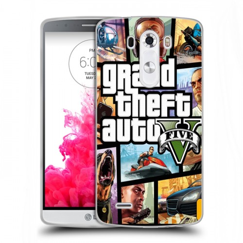 Дизайнерский пластиковый чехол для LG G3 (Dual-LTE) GTA