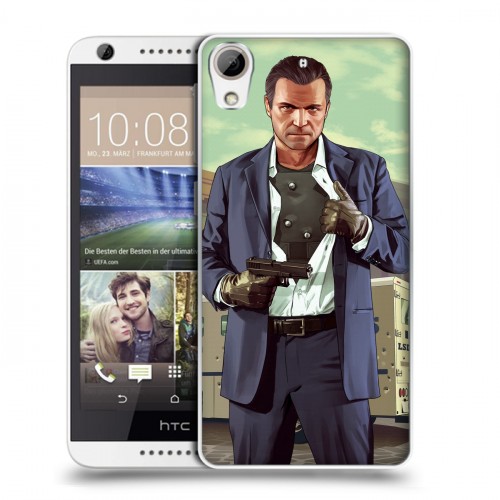 Дизайнерский силиконовый чехол для HTC Desire 626 GTA