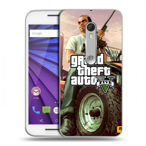 Дизайнерский пластиковый чехол для Lenovo Moto G GTA