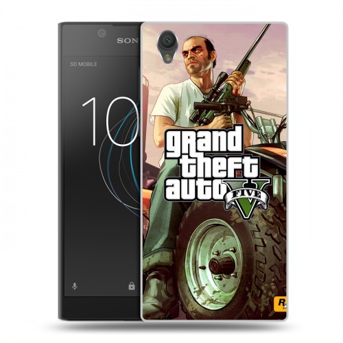 Дизайнерский пластиковый чехол для Sony Xperia L1 GTA