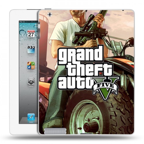 Дизайнерский пластиковый чехол для Ipad 2/3/4 GTA