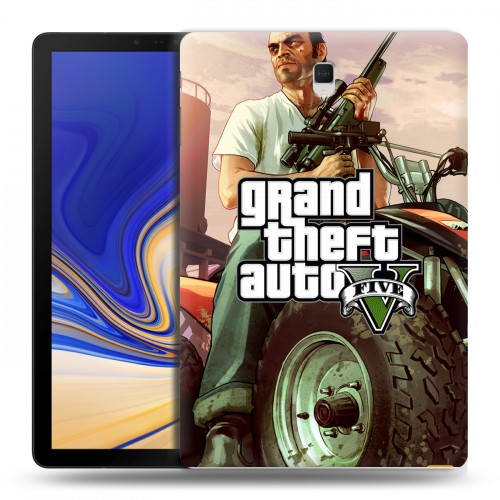 Дизайнерский силиконовый чехол для Samsung Galaxy Tab S4 GTA