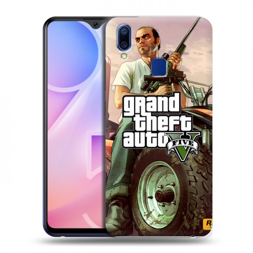 Дизайнерский пластиковый чехол для Vivo Y95 GTA