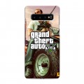 Дизайнерский силиконовый чехол для Samsung Galaxy S10 GTA