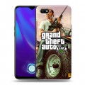 Дизайнерский силиконовый с усиленными углами чехол для OPPO A1k GTA