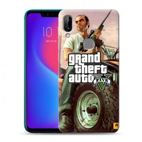 Дизайнерский силиконовый чехол для Lenovo S5 Pro GTA