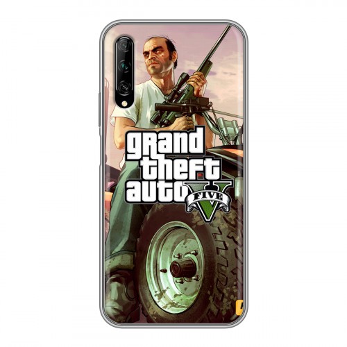 Дизайнерский силиконовый чехол для Huawei Y9s GTA