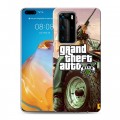 Дизайнерский пластиковый чехол для Huawei P40 Pro GTA