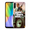 Дизайнерский пластиковый чехол для Huawei Y6p GTA