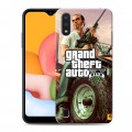 Дизайнерский силиконовый чехол для Samsung Galaxy M01 GTA