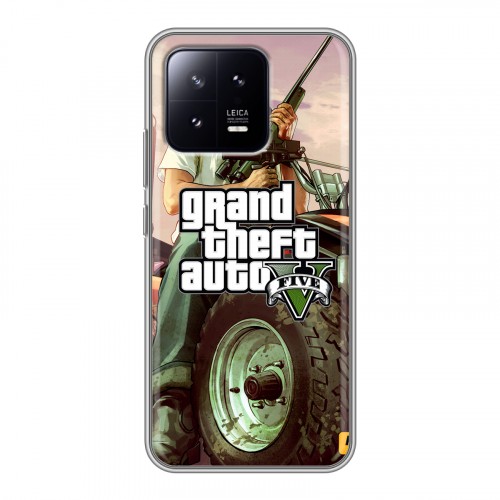 Дизайнерский силиконовый чехол для Xiaomi 13 GTA