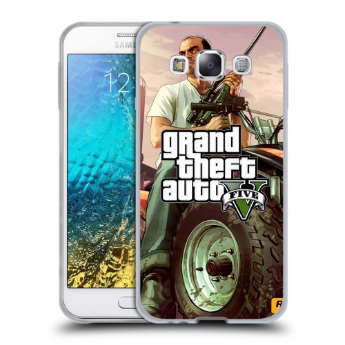 Дизайнерский пластиковый чехол для Samsung Galaxy E5 GTA