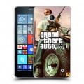 Дизайнерский пластиковый чехол для Microsoft Lumia 640 GTA