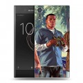 Дизайнерский пластиковый чехол для Sony Xperia XZs GTA