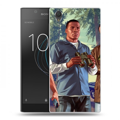 Дизайнерский пластиковый чехол для Sony Xperia L1 GTA