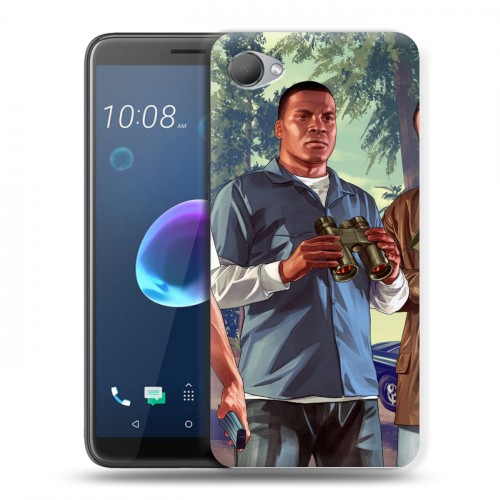 Дизайнерский пластиковый чехол для HTC Desire 12 GTA