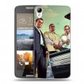 Дизайнерский силиконовый чехол для HTC Desire 828 GTA