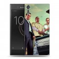 Дизайнерский пластиковый чехол для Sony Xperia XZs GTA