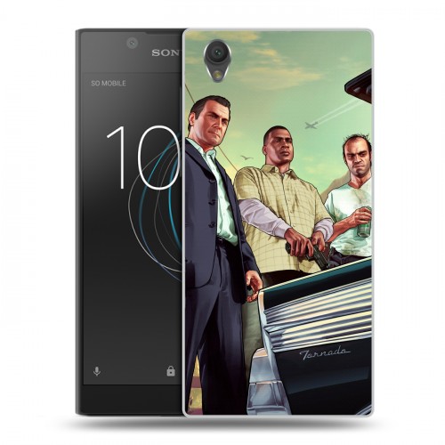 Дизайнерский пластиковый чехол для Sony Xperia L1 GTA