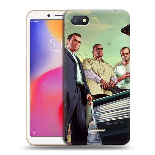 Дизайнерский пластиковый чехол для Xiaomi RedMi 6A GTA