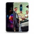 Дизайнерский силиконовый чехол для LG K11 Plus GTA