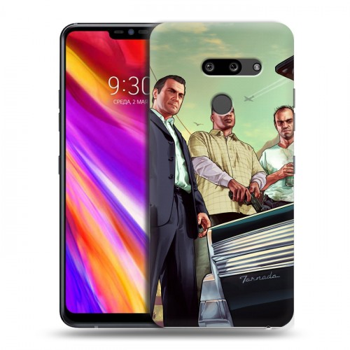 Дизайнерский пластиковый чехол для LG G8 ThinQ GTA