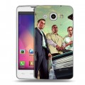 Дизайнерский пластиковый чехол для LG L60 GTA