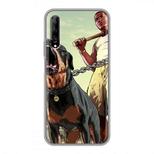 Дизайнерский силиконовый чехол для Huawei Y9s GTA