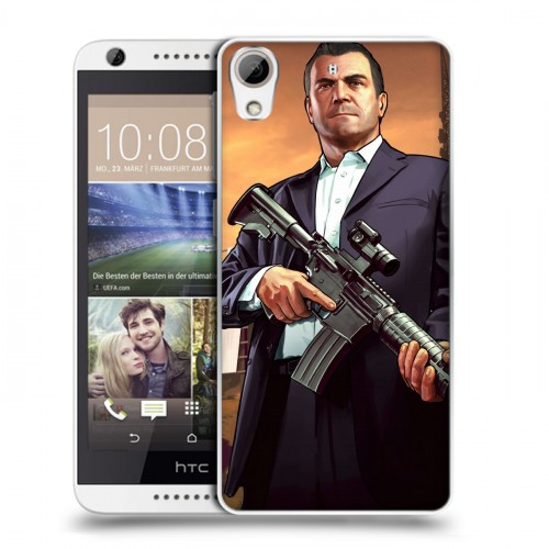 Дизайнерский пластиковый чехол для HTC Desire 626 GTA