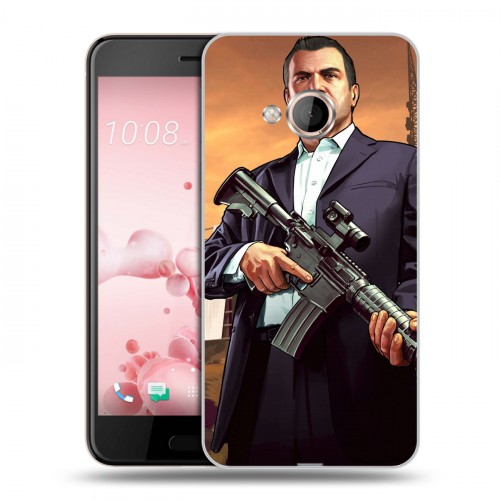 Дизайнерский силиконовый чехол для HTC U Play GTA