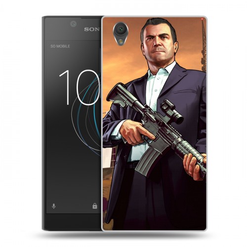 Дизайнерский пластиковый чехол для Sony Xperia L1 GTA