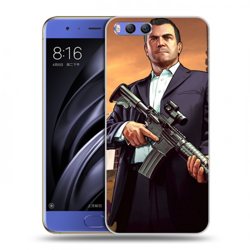 Дизайнерский пластиковый чехол для Xiaomi Mi6 GTA