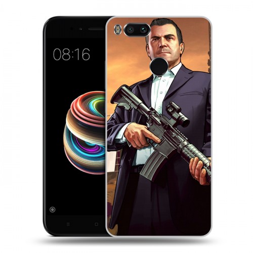 Дизайнерский силиконовый чехол для Xiaomi Mi5X GTA