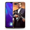 Дизайнерский силиконовый с усиленными углами чехол для OPPO A1k GTA