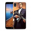 Дизайнерский силиконовый чехол для Xiaomi RedMi 7A GTA