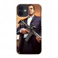 Дизайнерский пластиковый чехол для Iphone 12 Mini GTA