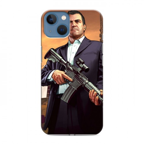 Дизайнерский силиконовый чехол для Iphone 13 GTA