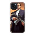 Дизайнерский силиконовый чехол для Iphone 15 GTA