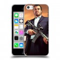 Дизайнерский пластиковый чехол для Iphone 5c GTA